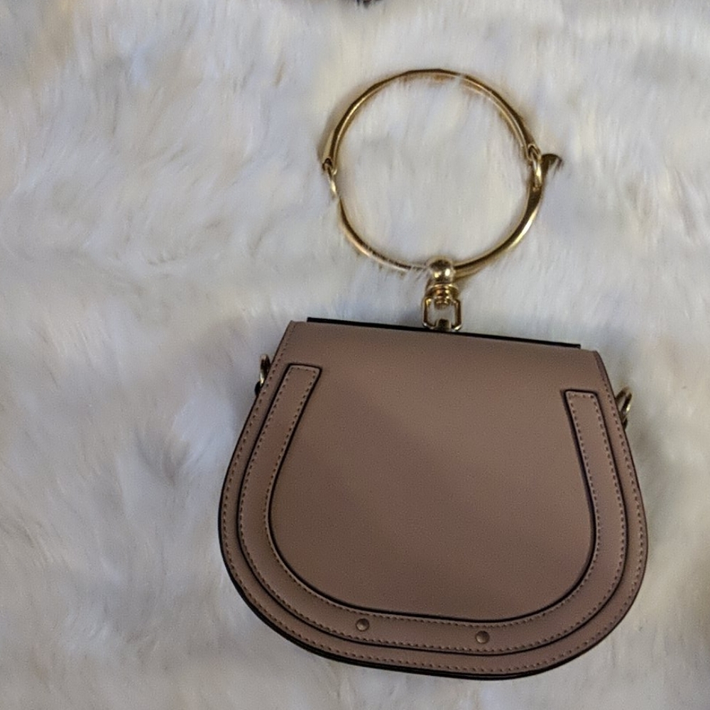 Pink/Nude Bracelet Bag